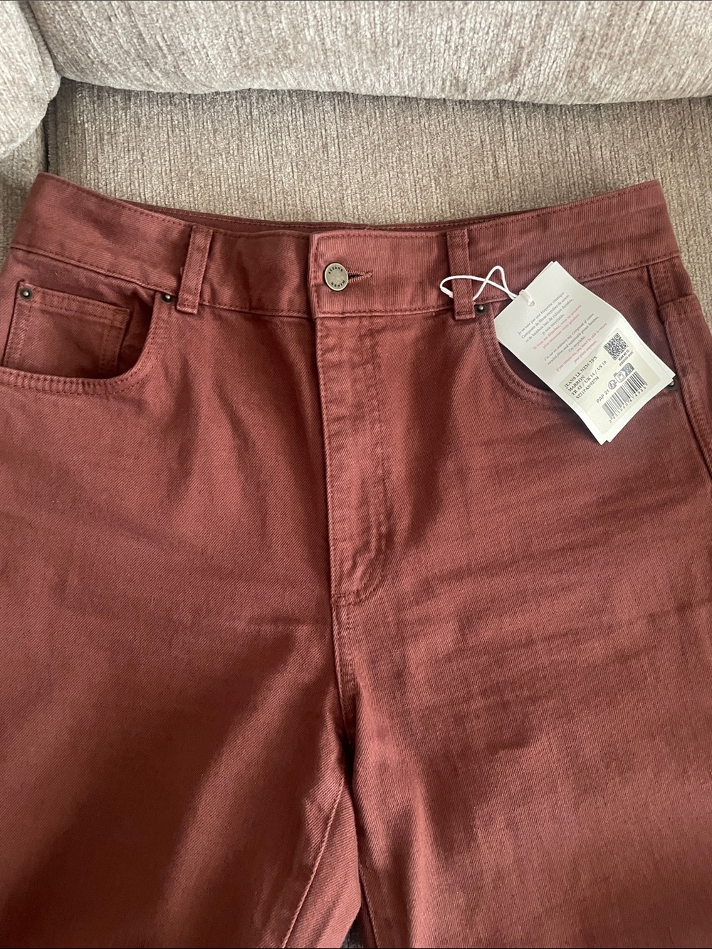 Sezane New 70’s Trousers - Picture 6 of 8